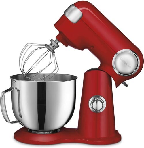 ICE100BCHK - Cuisinart 5.5-Quart Stand Mixer ( RED ) - Image 5