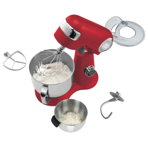 ICE100BCHK - Cuisinart 5.5-Quart Stand Mixer ( RED ) - Image 3