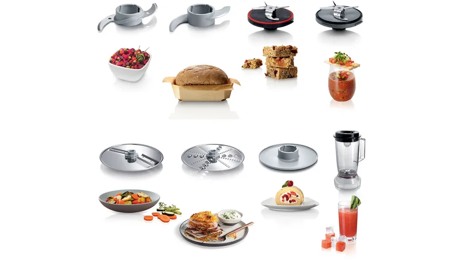 MCM3501MGB - Bosch Food Processor MultiTalent 3 Black - Image 7