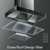 HT936 - DE&E Cooker Chimney Hood 2050m3/hr Suction Power Stainless Steel - Image 4