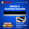 BIC630NS1B - Bosch Series 8 Built-in Warming Drawer Stainless steel