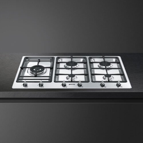 PS906-5 - Smeg Gas Hob Classica - Image 2